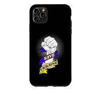 Sauvez l'Ukraine - Arrêtez la Russie - Arrêtez la Guerre en Ukraine Coque pour iPhone 11 Pro Max