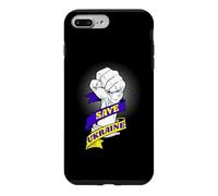 Sauvez l'Ukraine - Arrêtez la Russie - Arrêtez la Guerre en Ukraine Coque pour iPhone 7 Plus/8 Plus
