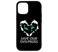 Sauvez nos Dauphins Heart Dolphin Rights Island Love Dolphin Coque pour iPhone 12/12 Pro