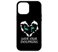 Sauvez nos Dauphins Heart Dolphin Rights Island Love Dolphin Coque pour iPhone 12 Pro Max