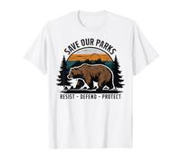 Sauvez nos parcs, résistez au parc national, protégez les parcs américains de l'ALT T-Shirt