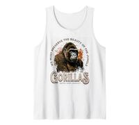 Sauvez Notre héritage : Conservation des gorilles | Gorille du Jour de la Terre Débardeur