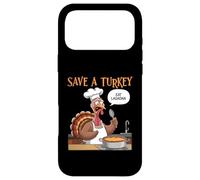 Sauvez Une Dinde, Mangez des lasagnes, Cuisine Italienne, Thanksgiving Coque pour iPhone 17 Pro Max