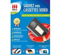 Sauvez vos cassettes vidéos - Convertisseur vidéo Inclus - Compatible PC & MAC - Edition 2026
