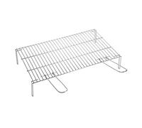 Sauvic 02450 Grille de Barbecue Acier Zinguée avec Pieds 55 x 40 x 14 cm