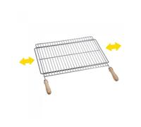 Sauvic 02722 Grille De Barbecue Universelle Acier 50/60 X 40 Cm