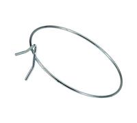 Sauvic 03180 Support Balcon pour Pot de Fleurs Zingué Etroit Acier 18 cm