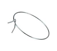 Sauvic 03190 Support Mural pour Pot de Fleurs Acier Zingué 22 cm