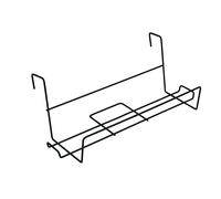 Crochet et suspension GENERIQUE Sauvic 03250 Support Balcon Pour Jardinières Plastifié Acier Noir 60 X 18 X 23 Cm