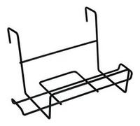 Sauvic 03250 Support Balcon Pour Jardinières Plastifié Acier Noir 60 X 18 X 23 Cm G