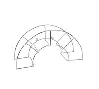 Sauvic 03304-Support pour Tuyau d'arrosage, Inoxydable 18/8, Super Grand