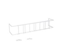 Sauvic Porte-fleurs 03512 Support fenêtre extensible 70 x 15 x 15 cm Blanc