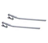 Sauvic 89425-Séchoir de Balustrade Adaptable et Rabattable, Gris 63 cm.