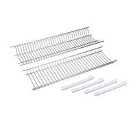 Sauvic 92175 gouttoir à Vaisselle pour Armoire Mural Inoxydable Inox 75 x 25 x 5 cm