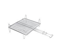 Sauvic Grille bombée pour la Viande ou Le Poisson de 40 x 45 cm
