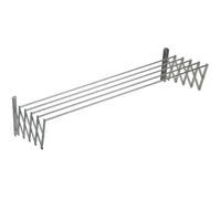 SAUVIC Séchoir à linge extensible en aluminium - 80 cm