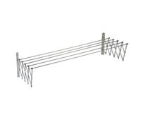 SAUVIC Séchoir à linge extensible inoxydable - 160 cm