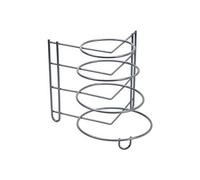Sauvic 03258 Support pour Poêle Métal Plastifié Gris 27 x 26 x 24 cm