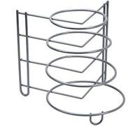Sauvic support pour pôeles plastifié - gris 3258