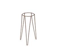 Sauvic Support pour Pot de Fleurs de 20 cm. avec Pieds de 80 cm.oxyde