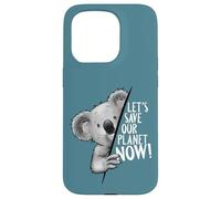 Sauvons la planète | Koala Protection du Climat Coque pour iPhone 15 Pro