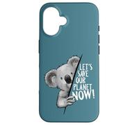 Sauvons la planète | Koala Protection du Climat Coque pour iPhone 16