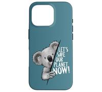 Sauvons la planète | Koala Protection du Climat Coque pour iPhone 16 Pro