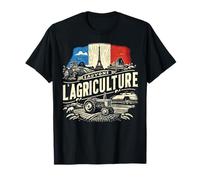 Sauvons L'agriculture Agriculture Agriculture Drapeau Français Support T-Shirt