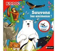 Sauvons les animaux - Livre animé Kididoc dès 5 ans