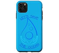 Sauvons l'océan, la mer, la terre verte, l'amour, la vie, sauvons le monde Coque pour iPhone 11 Pro Max