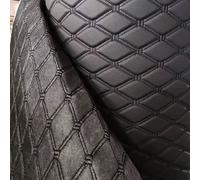 SAVAAL Tissu en Cuir Tissu Similicuir Vinyle D'ameublement Matelassé pour Rembourrage Meubles Tête d'affiche Automobile Coutures Bricolage Intérieur Canapé-Car Large 155cm(Size:1.55x2m,Color:1black)