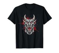 Savage Blood Dragon Head Evil Fantasy Horror T-Shirt
