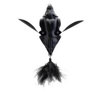 Savage Gear 3D Bat Leurre Chauve-Souris pour la pêche au Lancer du brochet et de la Perche, appât Topwater, leurre de Surface, Couleur : Noir, Longueur/Poids : 12,5 cm - 54 g