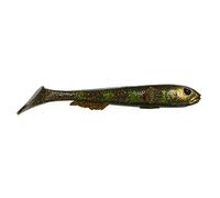 Savage Gear 3D Goby Shad - Poisson en Caoutchouc pour pêche au brochet et au Zander, leurre en Caoutchouc pour pêche à la Truite, Couleur : Huile Moteur Goby UV, Longueur/Poids : 23 cm / 96 g
