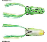 Savage Gear 3D Pop Frog leurre de surface, Couleur:Green Frog, Longueur cm:5.50
