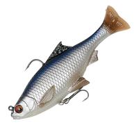 Savage Gear 3D Pulse Tail Roach - 2 poissons en caoutchouc - Couleur : rouge - Longueur/poids : 13 cm / 38,5 g