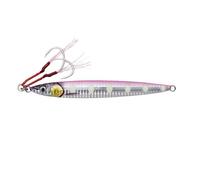 Savage Gear 3D Slim Jig Minnow Fast Sinking 40 g à 100 g Speed-Jig Pilker Speed-Pilker Appât profilé de sardine (40 g, Pink Flash)
