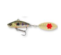 Savage Gear 3D Sticklebait Tailspin 8cm 18g Sink. Brown Trout Smolt JigSpinner