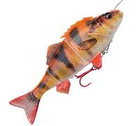 Savage Gear 4D Line Thru Perch Leurre en caoutchouc pour pêche au lancer