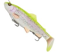 Savage Gear 4D Line Thru Rattle Trout 27,5 cm Poisson en caoutchouc Version : coulée lente, poids/couleur : 228 g/citron Trout