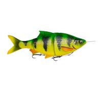 Savage Gear 4D Line Thru Roach Poisson en caoutchouc Modèle : Firetiger.18 cm 86 g