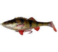 SAVAGE GEAR 4D PERCH SHAD 12,5/17,5 CM ARTIFICIEL LUCCIO SILURO PERSICO Slow Si
