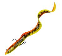 Savage Gear 4D Real Eel - Poisson en caoutchouc en forme d'anguille pour brochet