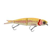 Savage Gear 4PLAY Classic Swim N Jerk Leurre de natation 13 cm 21 g Slow Sinking Golden Albino