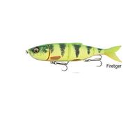 Savage Gear 4Play V2 Liplure - Leurre de pêche au Hareng en 3D pour Les pêcheurs de carnassiers, Action réaliste, idéal pour Le brochet, Le Bar et Plus Encore, Firetiger 13.5 cm