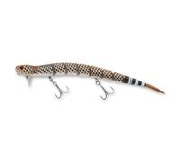 Savage Gear Appât de pêche 3D Wake Snake - 28,3 g - Contours réalistes, Couleurs et Mouvement - Construction Durable - Options de gréement polyvalentes - Configuration Double hameçon Triple