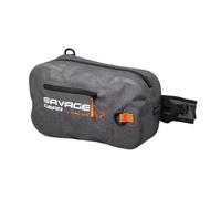 Savage Gear AW Sac à Dos en bandoulière - Sac à Dos de pêche étanche pour Le Wading, la pêche aux leurres et Les Aventures en Plein air, Sangles de Transport et Support de Canne à pêche 13L