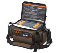 Savage Gear Sac de la boîte du système - Sac à bandoulière léger pour Les pêcheurs - Comprend 3 boîtes à leurres, Un Rangement protégé Contre Les UV - pour Les Petits leurres et Les gréements XL