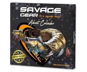 Savage Gear Calendrier de l'Avent Predator 2024 - Calendrier de l'Avent, calendrier de pêche, cadeau pour les pêcheurs
