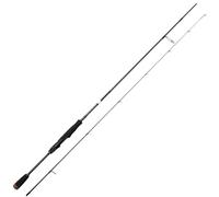 Savage Gear Canne à pêche aux leurres, SG2 Ultra Light Game Spinning Rod for Predator Fish, Pike Perch Zander,1.9m Moderate Fast Action, Robust, Black, Unisex